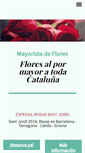 Mobile Screenshot of mayoristadeflores.com